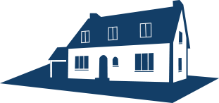 Lexden Builders house logo