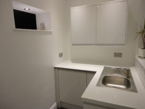 Finished utility room.