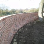 Radial Wall in Flemmish Bond