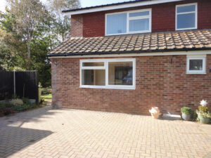 External view - Garage conversion completed
